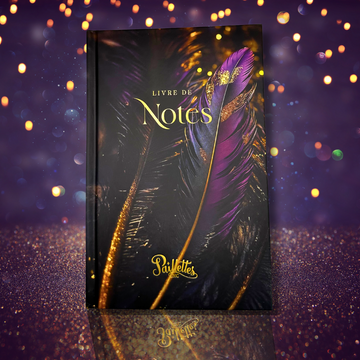 Livre de notes - Plumes
