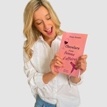 Portrait de l'auteur Ariane Dostaler, productrice et animatrice, auteure du roman 'Chevelure d'une Femme d'Affaires'