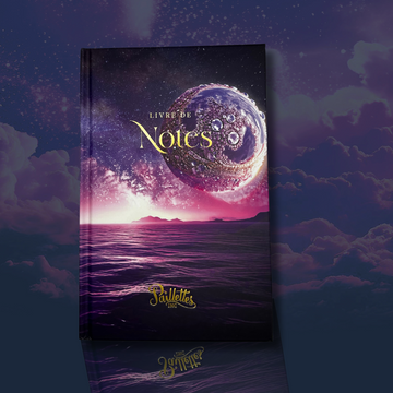 Livre de notes - Planète Paillettes