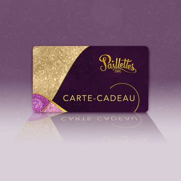 Carte Cadeau Virtuelle Paillettes - Le cadeau parfait pour toutes les occasions