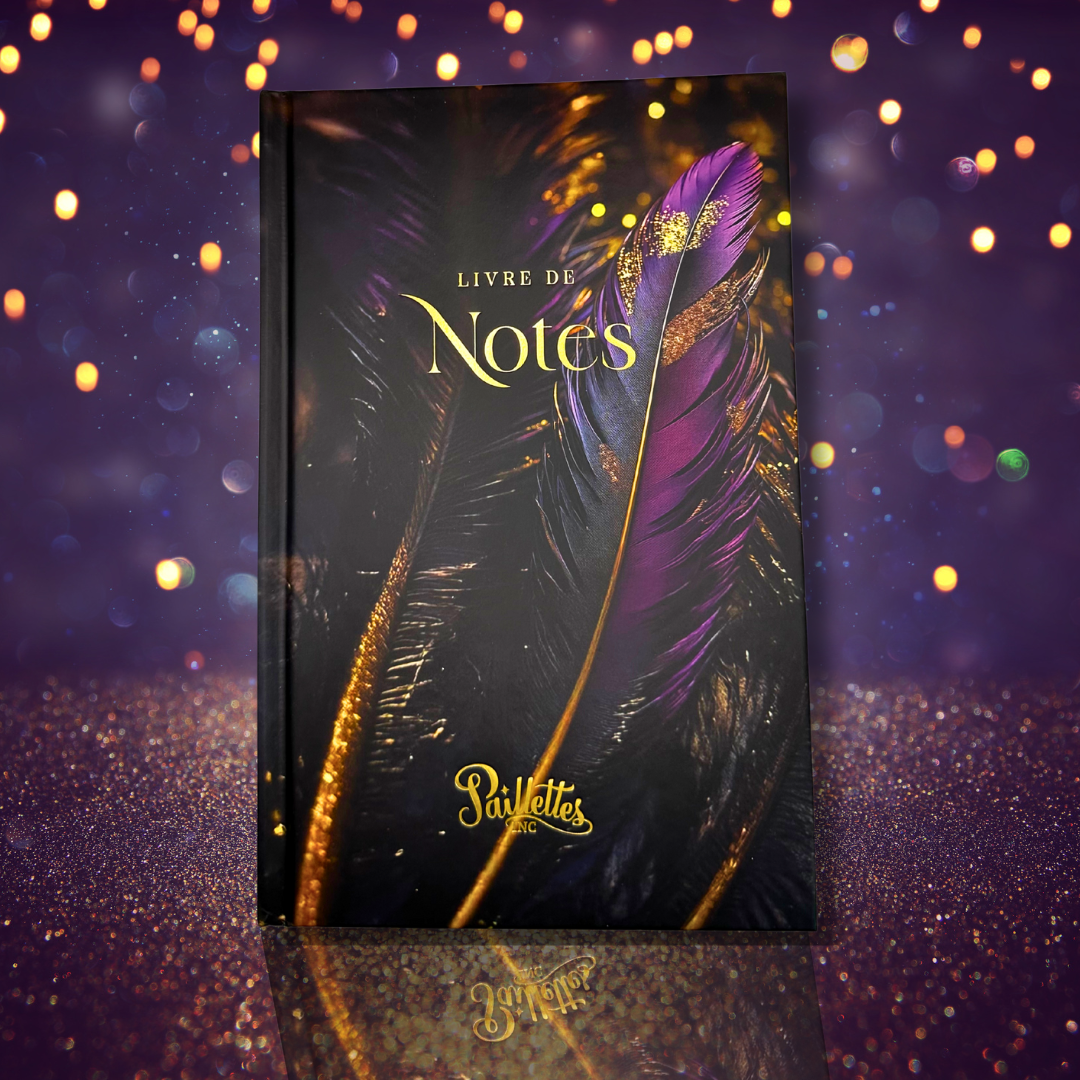 Livre de notes - Plumes