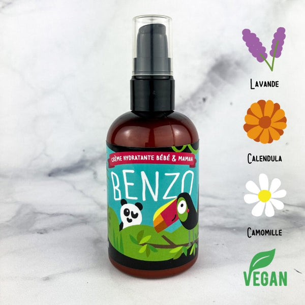 BDC - BENZO – Crème hydratante bébé et maman