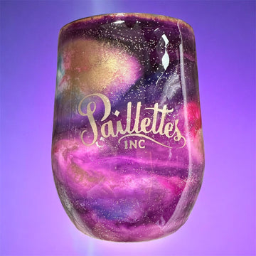Verre Paillettes signature