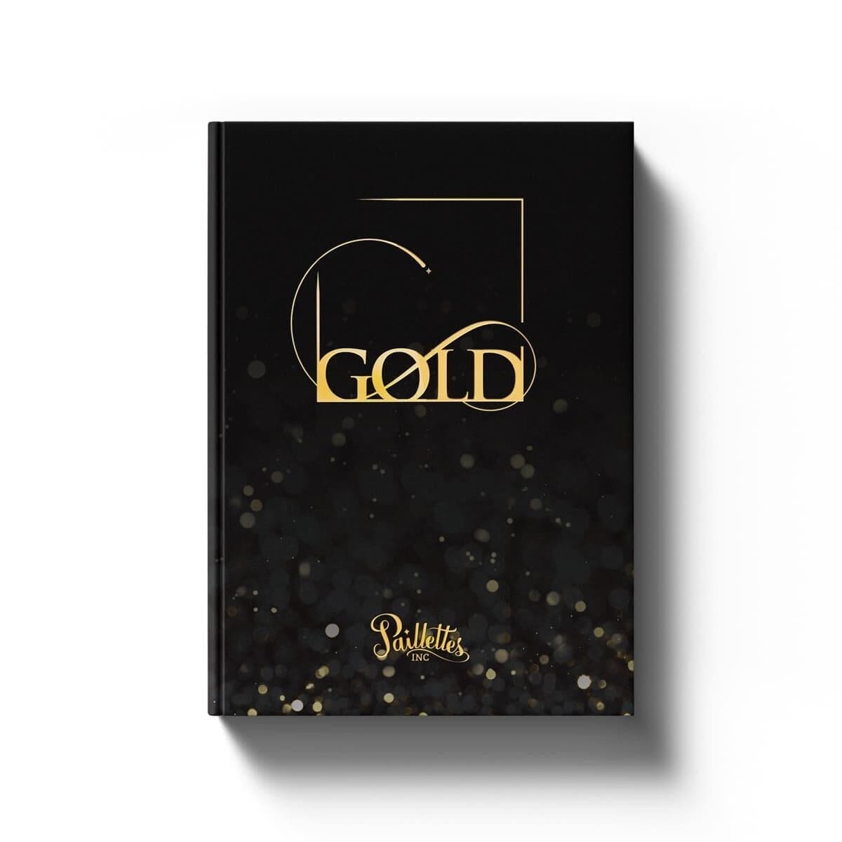 Couverture du Livre Gold avec une finition dorée et de subtils motifs 
