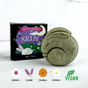 BDC - KAOLINE – Pain nettoyant corps et cheveux