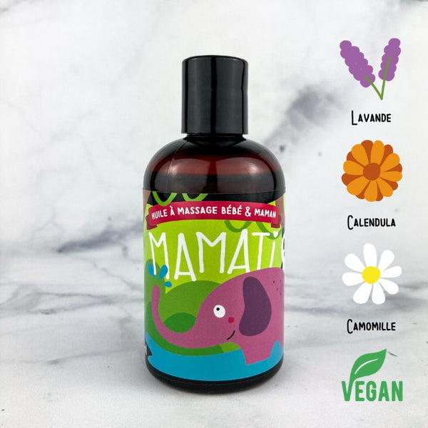 BDC - MAMATI – Huile à massage bébé et maman